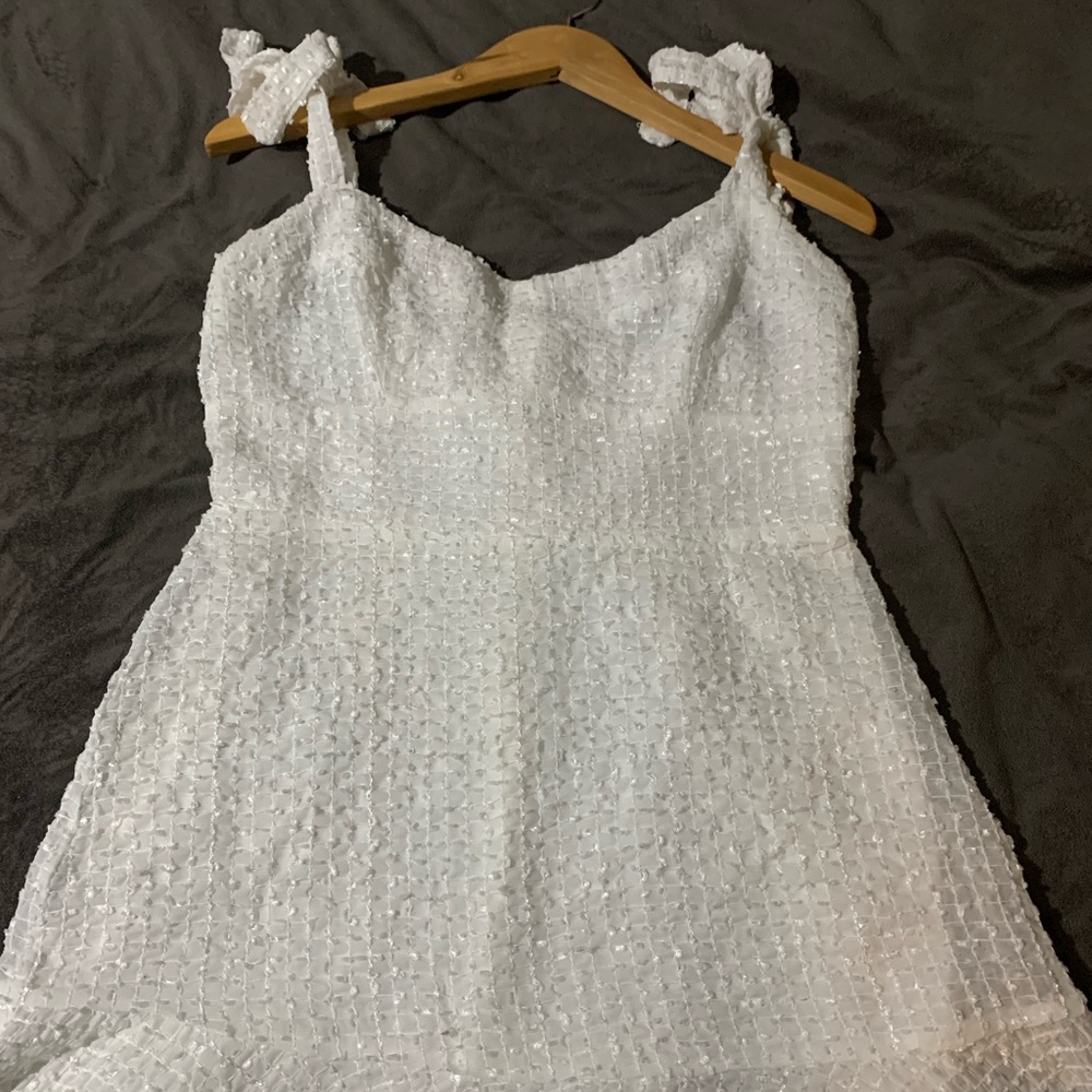 White dress